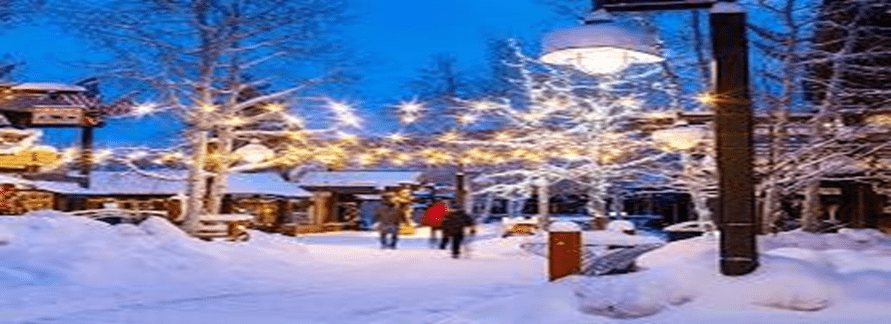Aspen ski resort in Colorado for Christmas
