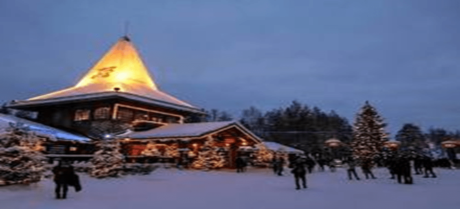 Rovaniemi ski resort in Finland for Christmas